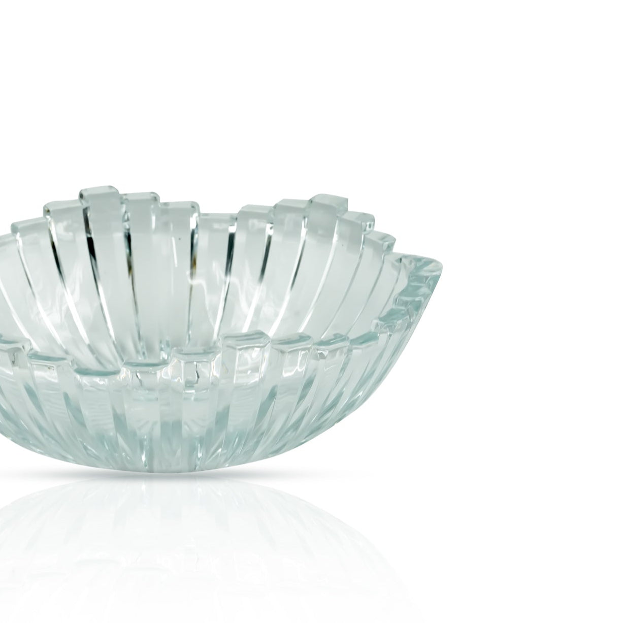 ISF-983 Glass Fruit Bowl – 2460cc Capacity, 286mm Diameter, 95mm Height – Wide Clear Glass Bowl for Serving Fruits, Salads, and Snacks