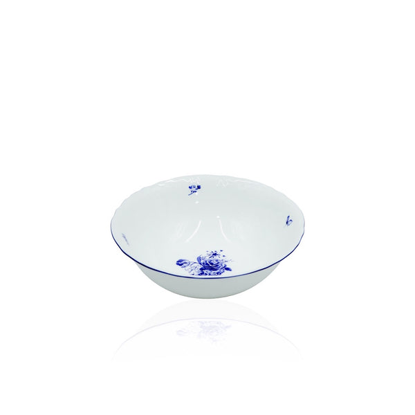 SNZ-016 Salad  Bowl  With  Blue Rim 18CM