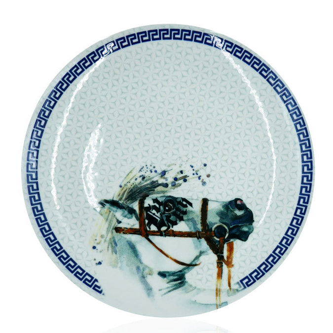 D5 Drop Porcelain Service Plate 25.5CM