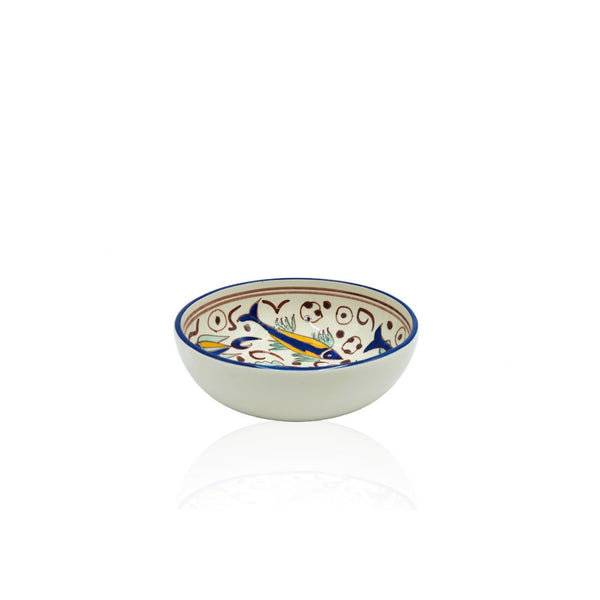 19-AB Ceramic Bowl Jasmine Victoria, 7 Inches