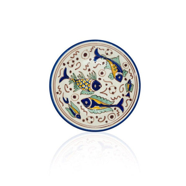 28-PB Ceramic Round Plate Royal Victoria, 10 Inches