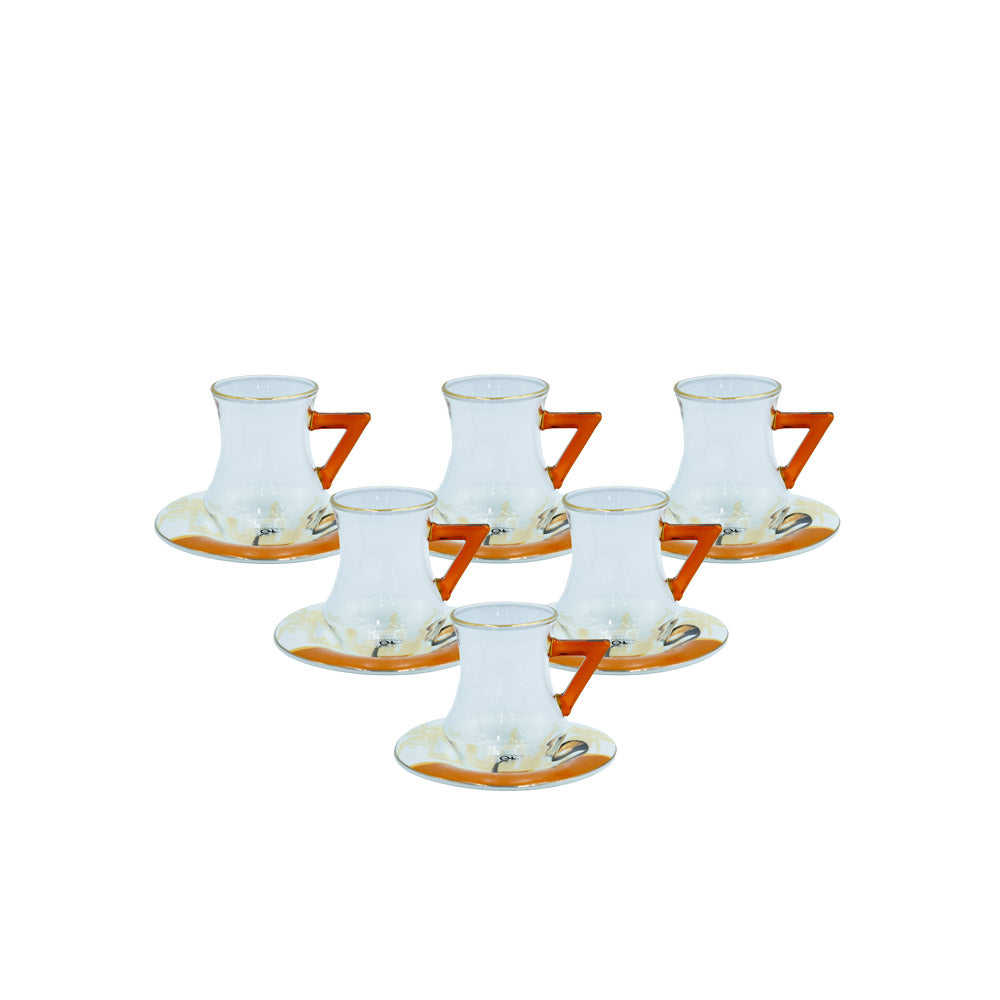 GT1101 Tea & Cawa Cup Set 18PC