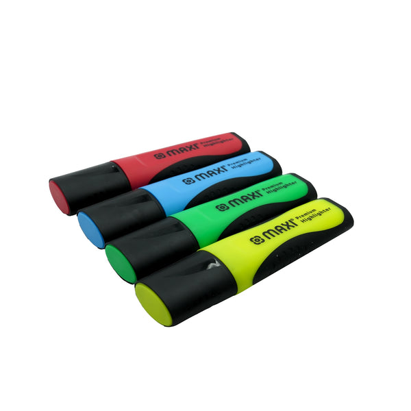 MX-50-4 Maxi Super-Fluo Highlighter – 4 Colors