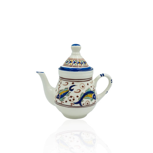 12-PB Ceramic Tea Pot  Victoria, 23cm (H)