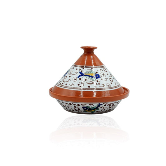 27-PT Ceramic Tajine Art Culinaire Victoria, 11 Inches