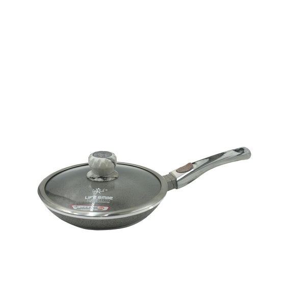 FLCM2F Granite Fry Pan – Non-Stick Frying Pan with Durable Granite Coating – Ideal for Daily Cooking, Searing, and Sautéing