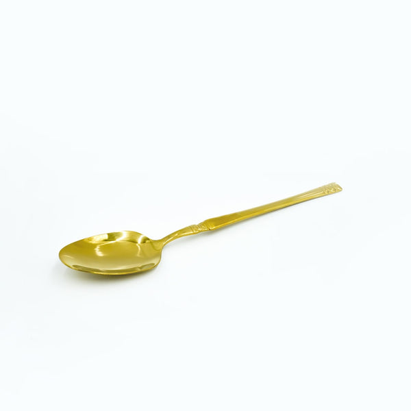 97750-09 Stainless Spoon 6PC Set Gold, 20cm (H)