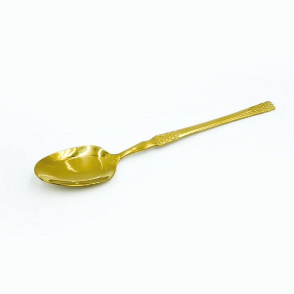 97749-17 Stainless Spoon 6PC Set Gold, 20cm (H)