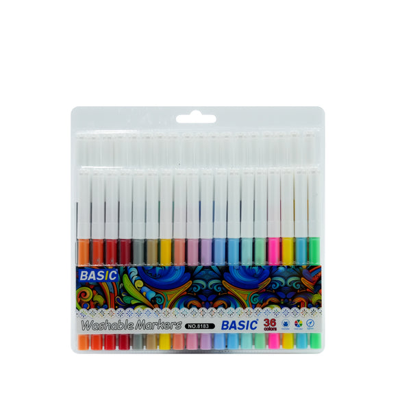 8183 Basic Water Colour Pen – 36 Colours