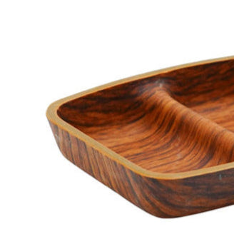 10263-M Rectangular 2 Comp Sauce Bowl