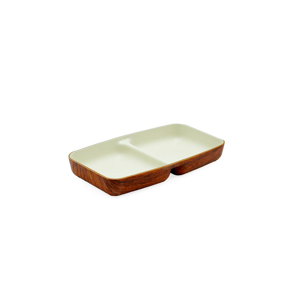 10195-MK 2 Comp Sauce & Snack Bowl