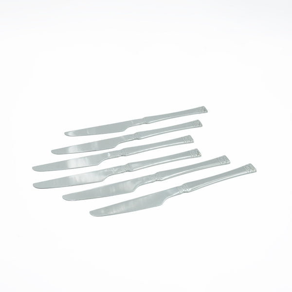 97750-08 Stainless Knife 6PC Set Silver, 23cm (H)