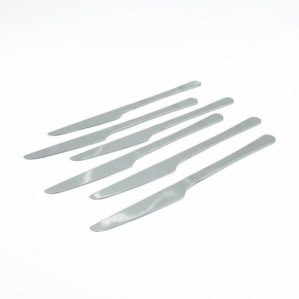97748-08 Stainless Knife 6PC Set Silver, 23cm (H)
