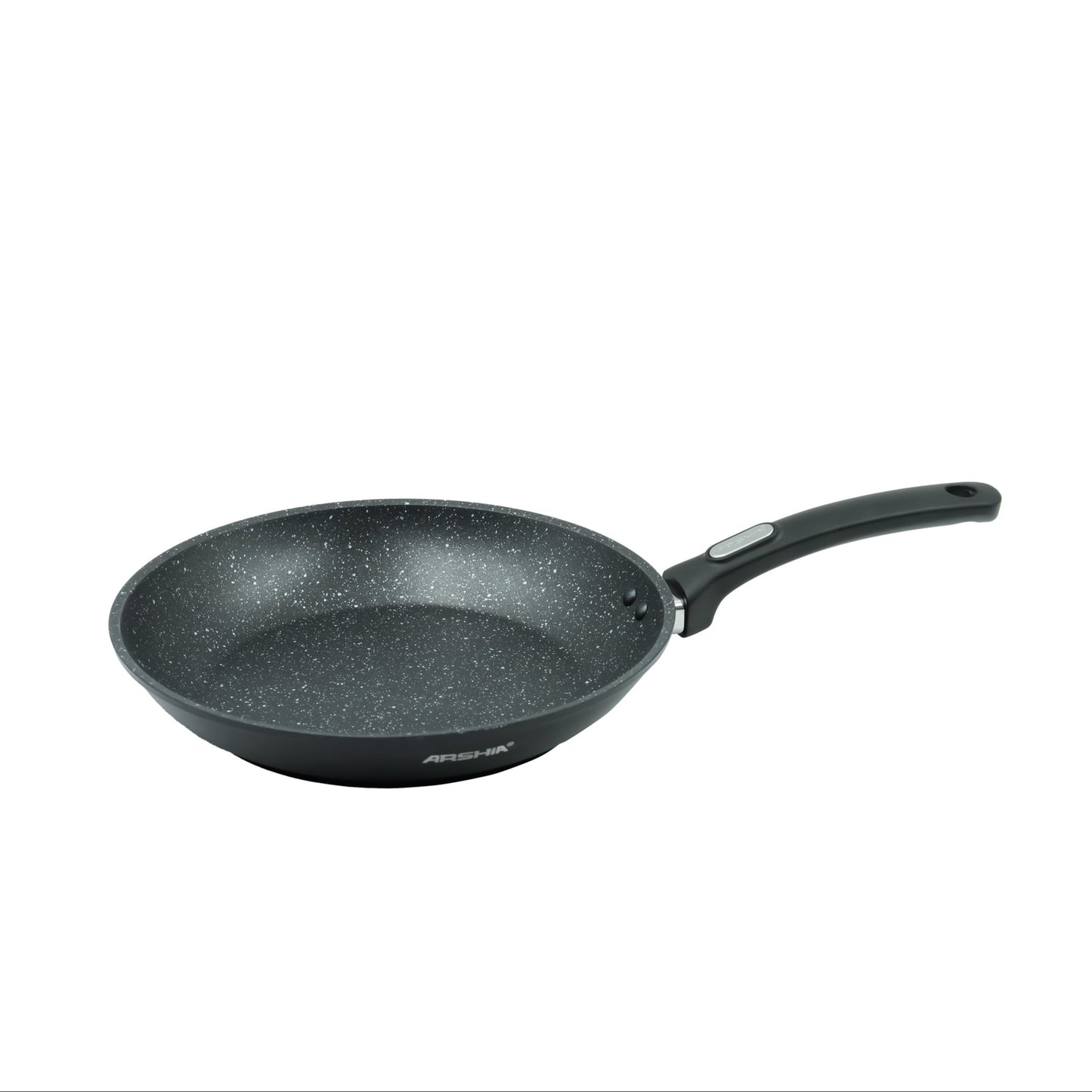 CO112 Forged Fry Pan – Non-Stick Black Granite Finish Aluminum Frying Pan with Ergonomic Handle for Everyday Cooking