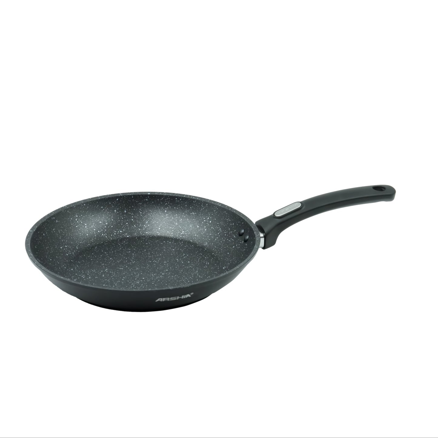 CO112 Forged Fry Pan – Non-Stick Black Granite Finish Aluminum Frying Pan with Ergonomic Handle for Everyday Cooking