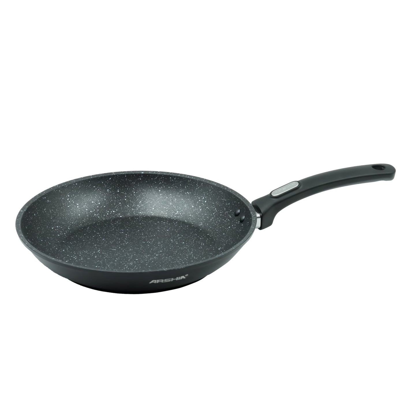 CO112 Forged Fry Pan – Non-Stick Black Granite Finish Aluminum Frying Pan with Ergonomic Handle for Everyday Cooking