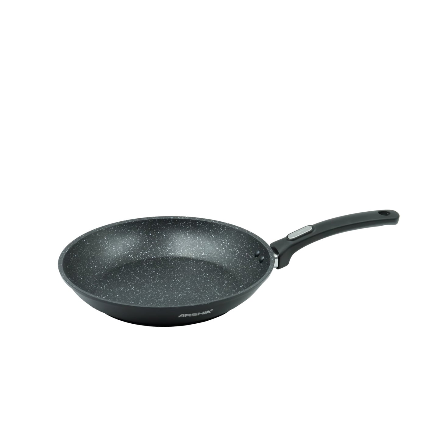 CO112 Forged Fry Pan – Non-Stick Black Granite Finish Aluminum Frying Pan with Ergonomic Handle for Everyday Cooking