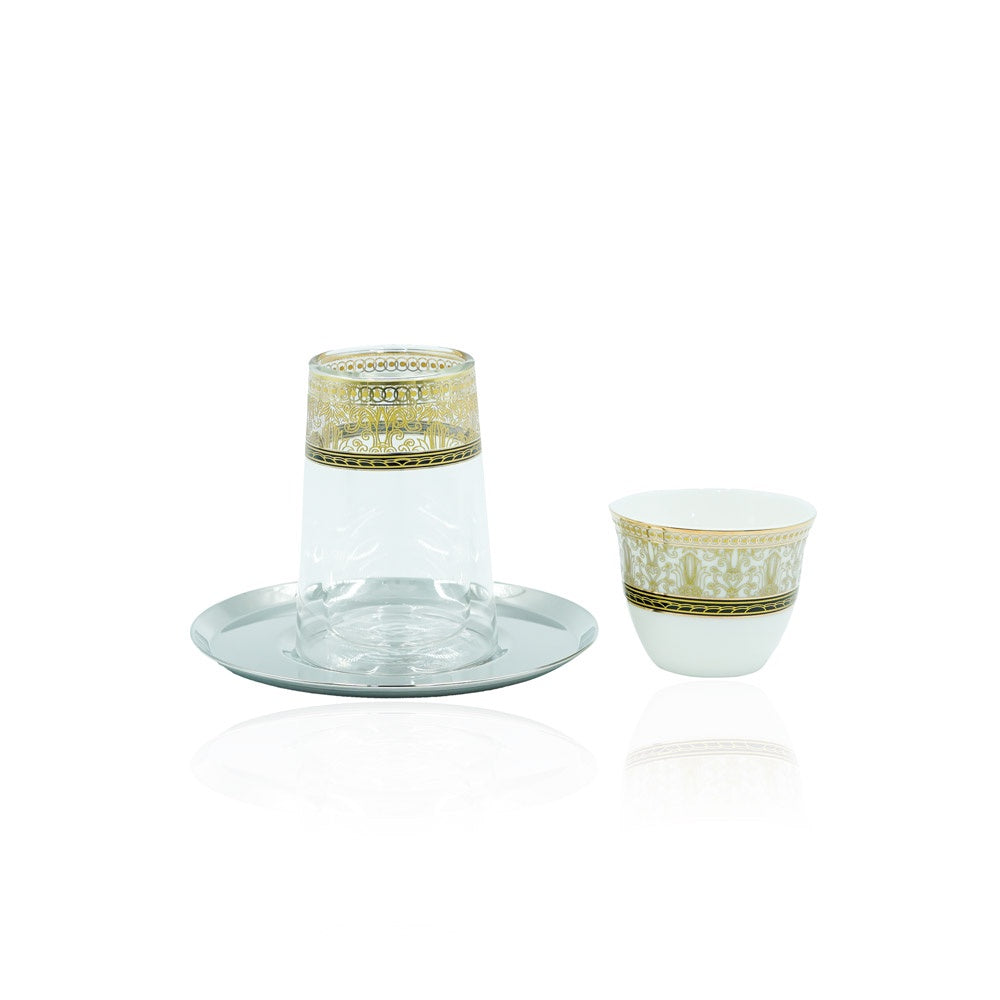 MK-418 Tea & Cawa Cup Set 18PC