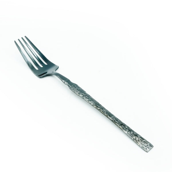 97749-10 Stainless Fork 6PC Set Black 20cm