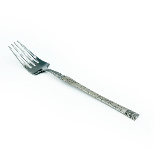 97754-14 Stainless Fork 6PC Set Black 20cm
