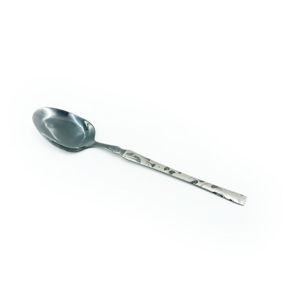 97754-07 Stainless Spoon 6PC Set Black 15cm