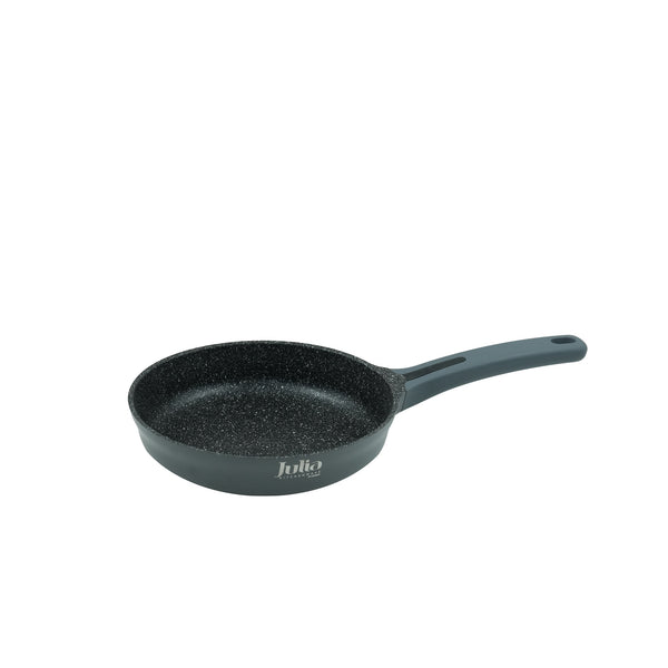 9249111 Julia Frypan – 24cm – Non-Stick Grey Granite Coated Skillet with Ergonomic Handle