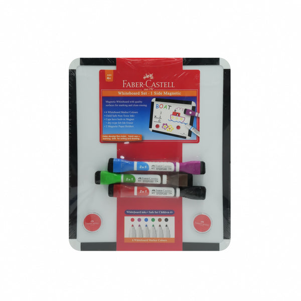 FCC570703 Faber-Castell Whiteboard Set with 4 Markers