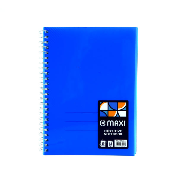 MX-EXNB-A5 Maxi PP Notebook – 80 Sheets – A5 Size