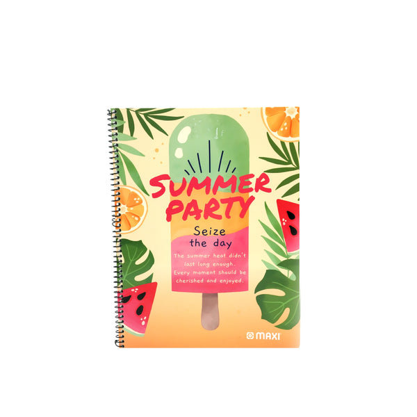 MX-NBSA4 Maxi Spiral Notebook – 65 GSM – A4 Size – 100 Sheets