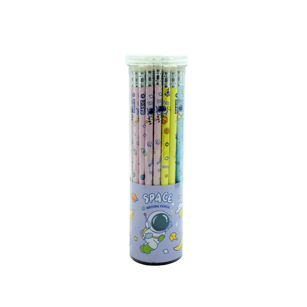 BAS-650 Basic Space Pencil – 36 Pieces – Jar Pack