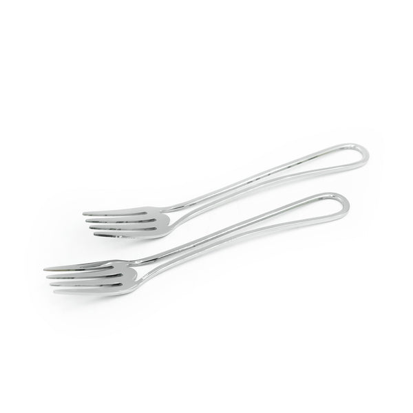 97747-07 Stainless Fork 6PC Set Silver 16cm