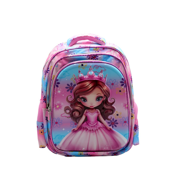 SCP3005-16 President School Bag – 16" 3D Princess Girl Design