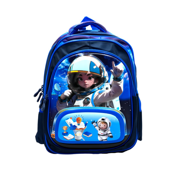 SL-78256-16B School Bag –  Astronaut & Space Adventure 3D Design