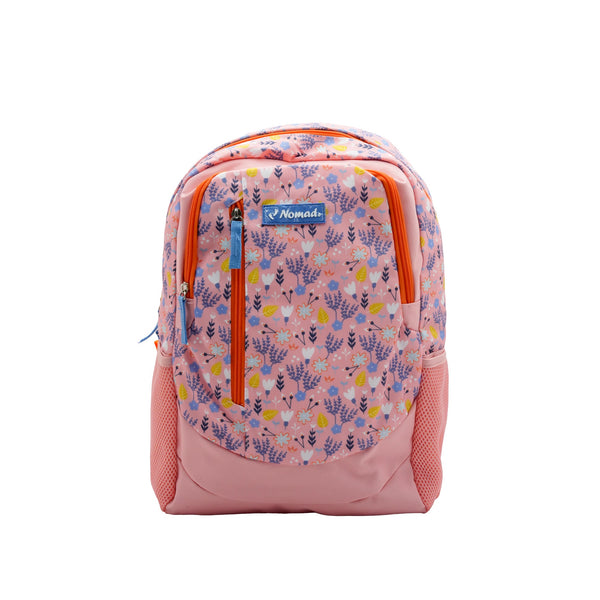 ND-SB-25BP17-LVR School Bag – 17" Lavender Floral Design