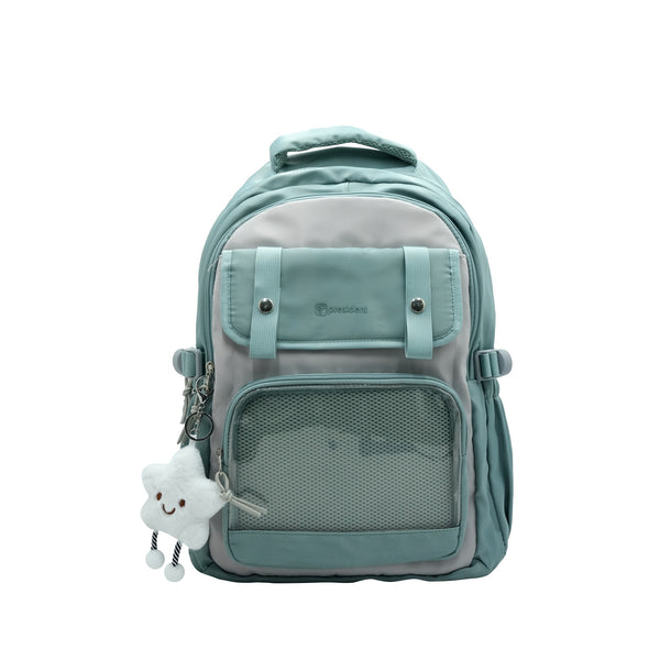 BPP8434 President Backpack – 18.5" Mint Green & Grey