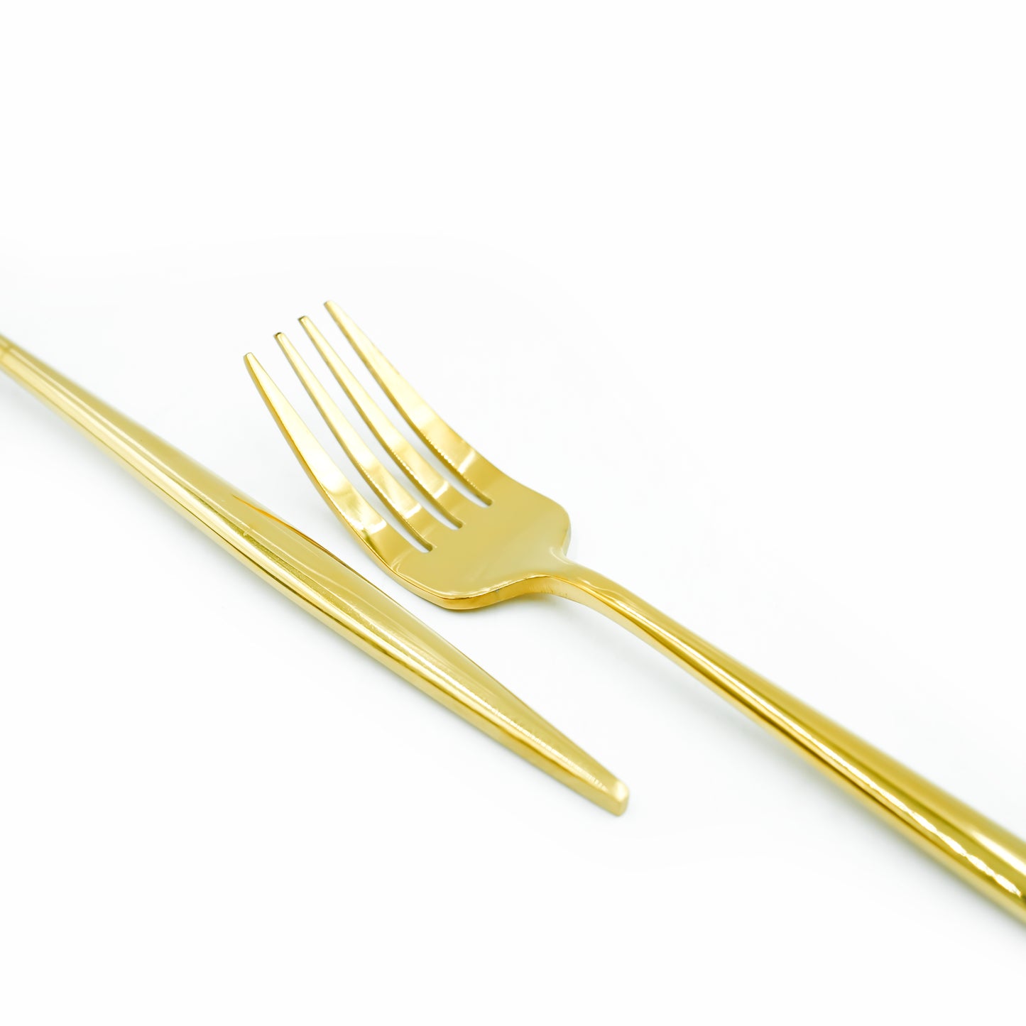 97746-20 Stainless Fork 6PC Set Gold 21cm