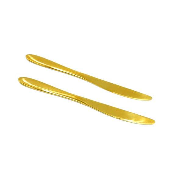 97744-08 Stainless Knife 6PC Set Gold 23cm