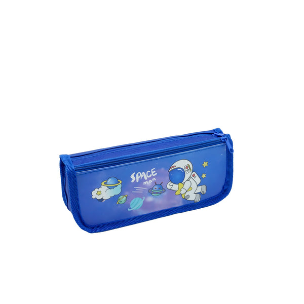11019349 24005-5 Pencil Pouch – Blue with Space Man Design