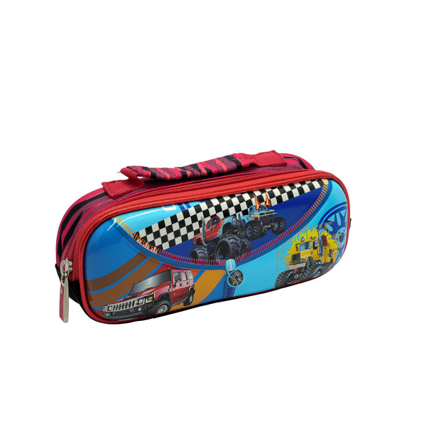 PCBP3043 President Pencil Case – Racing Car Print Design