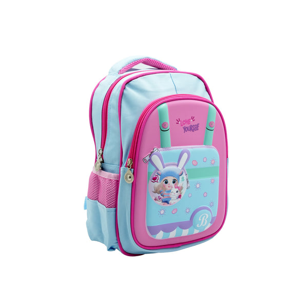 SL18251-13GT Backpack Bag – Light Blue & Pink
