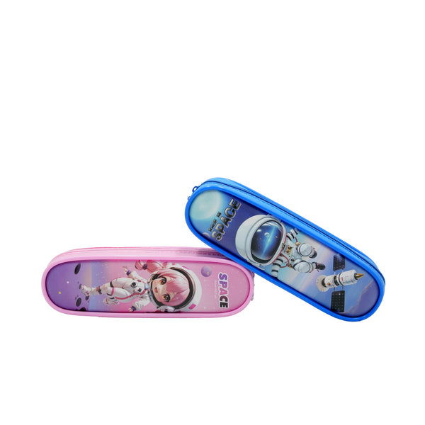 BD-360-25 Pencil Pouch Set – 2 Piece  – Pink & Blue