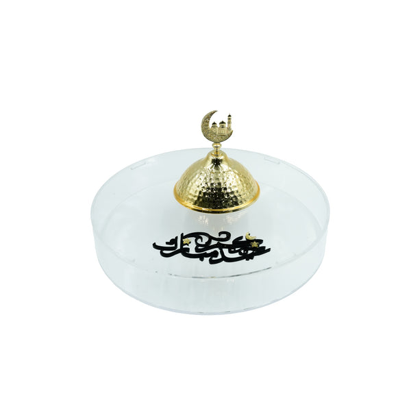 Acrylic Eid Round Box - 30cm (D) x 16cm (H)