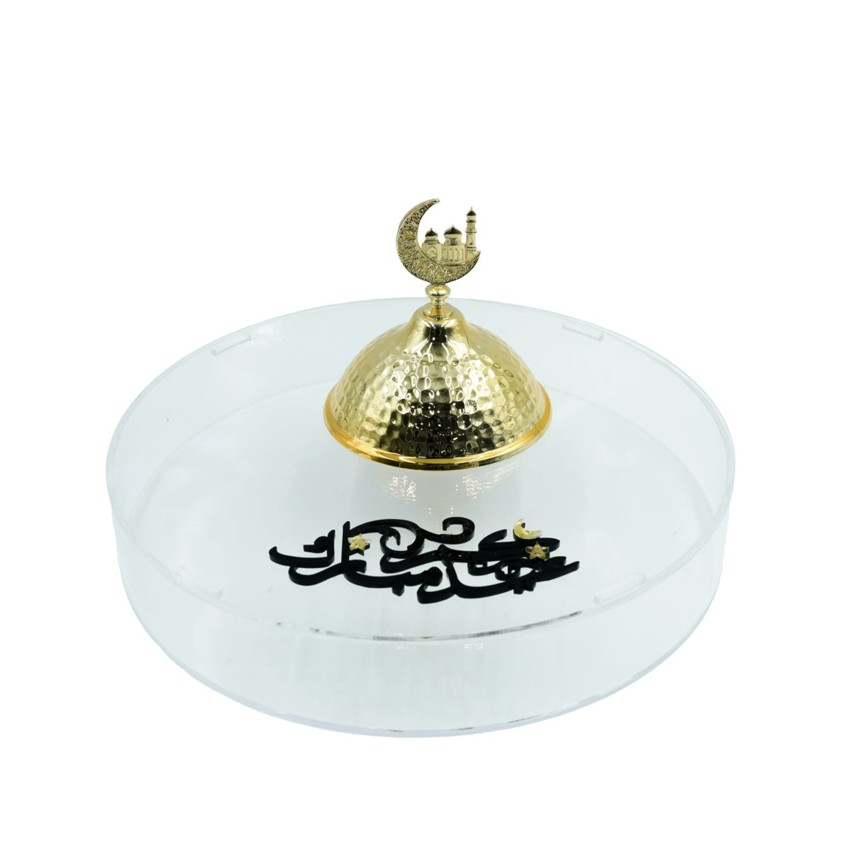 Acrylic Eid Round Box - 30cm (D) x 16cm (H)