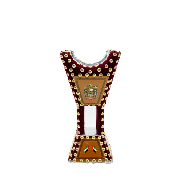 3149 Wooden Burner – 12 Inch – Maroon Design