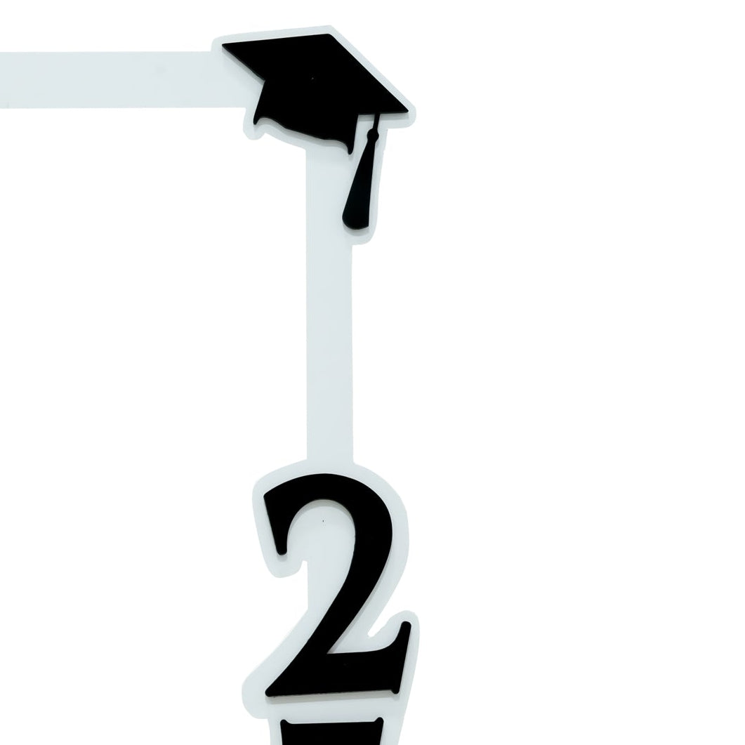 0034 Graduation Stand – 87cm Height x 57cm Length – Senior 25 Graduation Photo Frame Display for Ceremonies and Celebrations