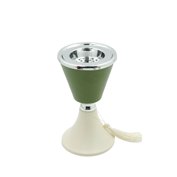 301-23 Bakhoor Burner – 20cm (H) – Incense Burner with Modern Base