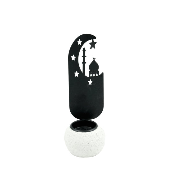 DL88 Incense Burner – 21cm (H) – Elegant Mosque Design with Crescent Moon and Stars