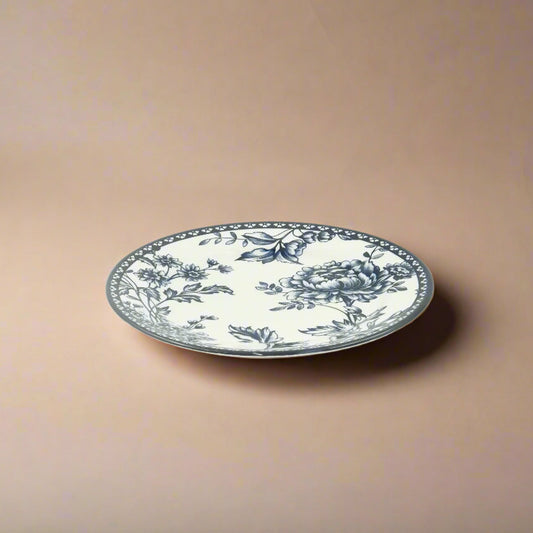 Rhapsody Salad Plate – Dark Blue Floral Design – 8.2 Inches – CL-1913-SD