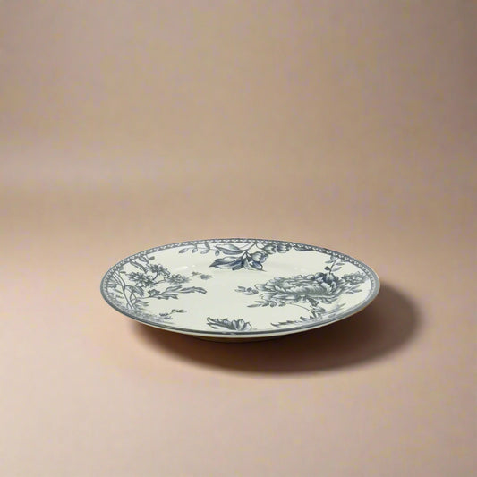 Rhapsody Chop Plate – Dark Blue Floral Design – 12 Inches – CL-1913-CH