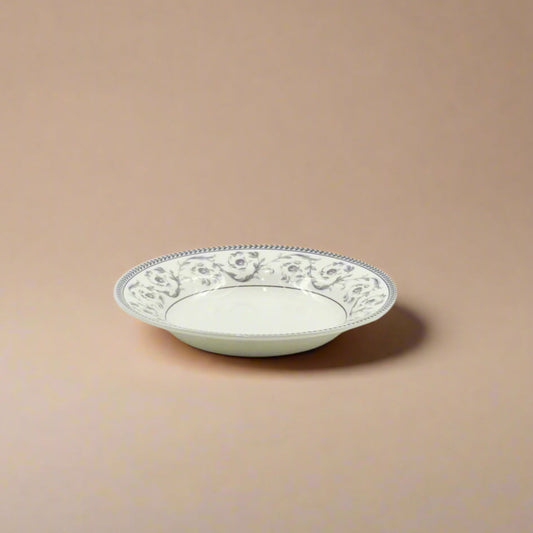 Callista Soup Plate – Purple Floral Design – 9.1 Inches – CL-2402UA-SP